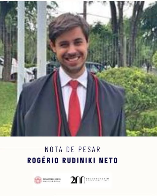 Rogerio Rudiniki Neto Suicide São Paulo, Brazil Death-Obituary